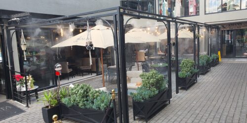 PortaMist misting system for restaurants South Africa