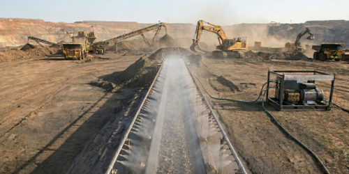 quarry dust suppression South Africa fine mist